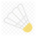 Shuttlecock Badminton Sport Icon