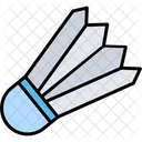 Shuttlecock Badminton Sport Icon