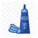Dryer Shuttlecock Badminton Icon