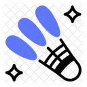 Shuttlecock Badminton Feather Icon