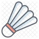 Badminton Birdie Shuttlecock Badminton Icon