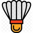 Shuttlecock Badminton Birdie Racquet Sport Icon