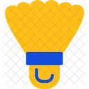 Shuttlecock Badminton Birdie Racquet Sport Icon