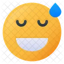 Shy Face Emoji Icon