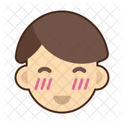 Shy Emoji Icon