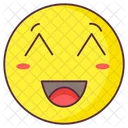 Shy Emoji Shy Expression Emotag Icon