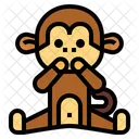 Shy Monkey  Icon