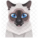 Siamesische Katze  Symbol