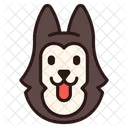 Siberian Husky Dog Puppy Icon