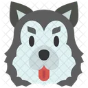 Siberian Husky Dog Pet Icon
