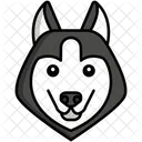 Siberian Husky dog  Icon