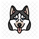 Siberian Husky Dog Icon