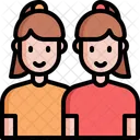 Sibling Sister Twin Icône
