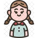 Sibling Girl Daughter Icon