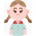 Sibling Girl Daughter Icon
