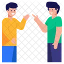 Comrades Siblings Buddies Icon