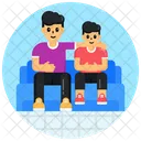 Siblings Elder Brother Buddies Icon