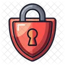 Sicherheit Schutz Schloss Symbol