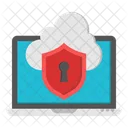 Sichere Cloud  Symbol