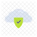 Sichere Cloud Cloud Sicherheit Sicherheit Symbol