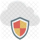 Cloud Computing Cloud Sicherheit Netzwerkkennwort Symbol