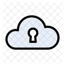 Cloud Sicherheit Datenbank Symbol