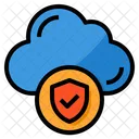 Sichere Cloud  Symbol