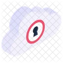 Sichere Cloud  Symbol