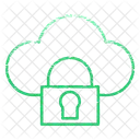 Cloud Sicher Sicherheit Icon