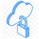 Private Cloud Sicherer Speicher Sichere Cloud Icon