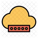 Sichere Cloud  Symbol