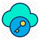 Cloud Schlussel Passwort Symbol