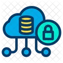 Cloud Speicher Datenbank Icon