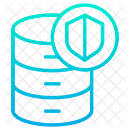 Sichere Datenbank  Symbol