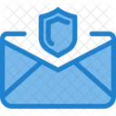 Papier Schutzen Sichere E Mail E Mail Sicherheit Symbol