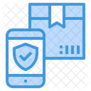 Sicherheit Box Logistik Symbol