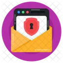 Sichere E-Mail  Symbol