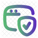 Sichere Webseite SSL Webseite Symbol