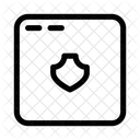 App Schild Sicherheit Symbol