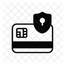 Sichere Karte Kreditkartensicherheit Sicherheit Symbol