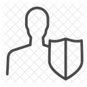 Sicherer Benutzer  Symbol