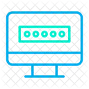 Passwort Computer Sperre Symbol