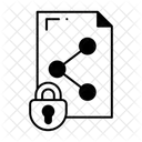 Sicherer Dateiaustausch Icon