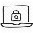 Laptop Sicherheit Entsperren Icon