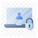 Sicherer Laptop  Icon