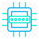 Sicherer Mikrochip  Symbol