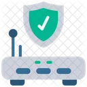 Sicherer Router  Symbol