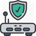 Sicherer Router  Symbol