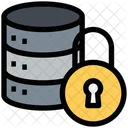 Sicherer Server Serversicherheit Serverschutz Icon