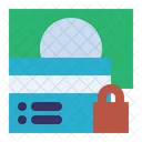 Sicheres Banking Bankomatkarte Banknote Symbol